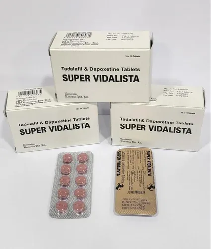 SUPER VIDALISTA (Tadalafil + Dapoxetine)